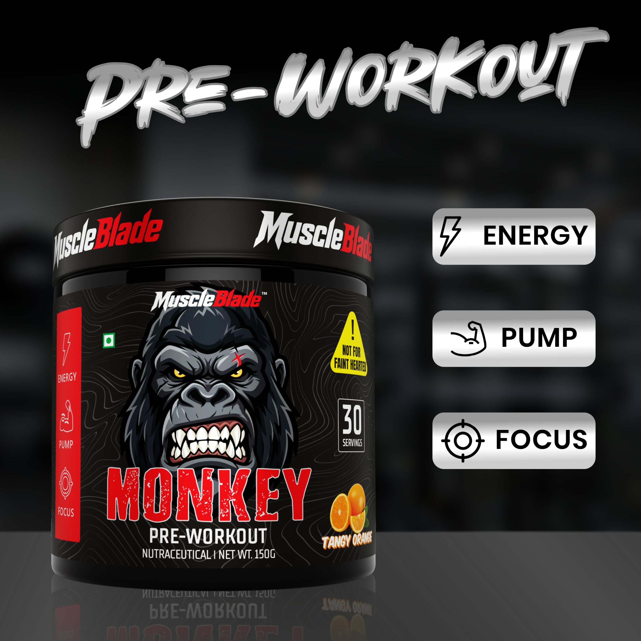 Muscle Blade Monkey Pre-Workout - Image 3