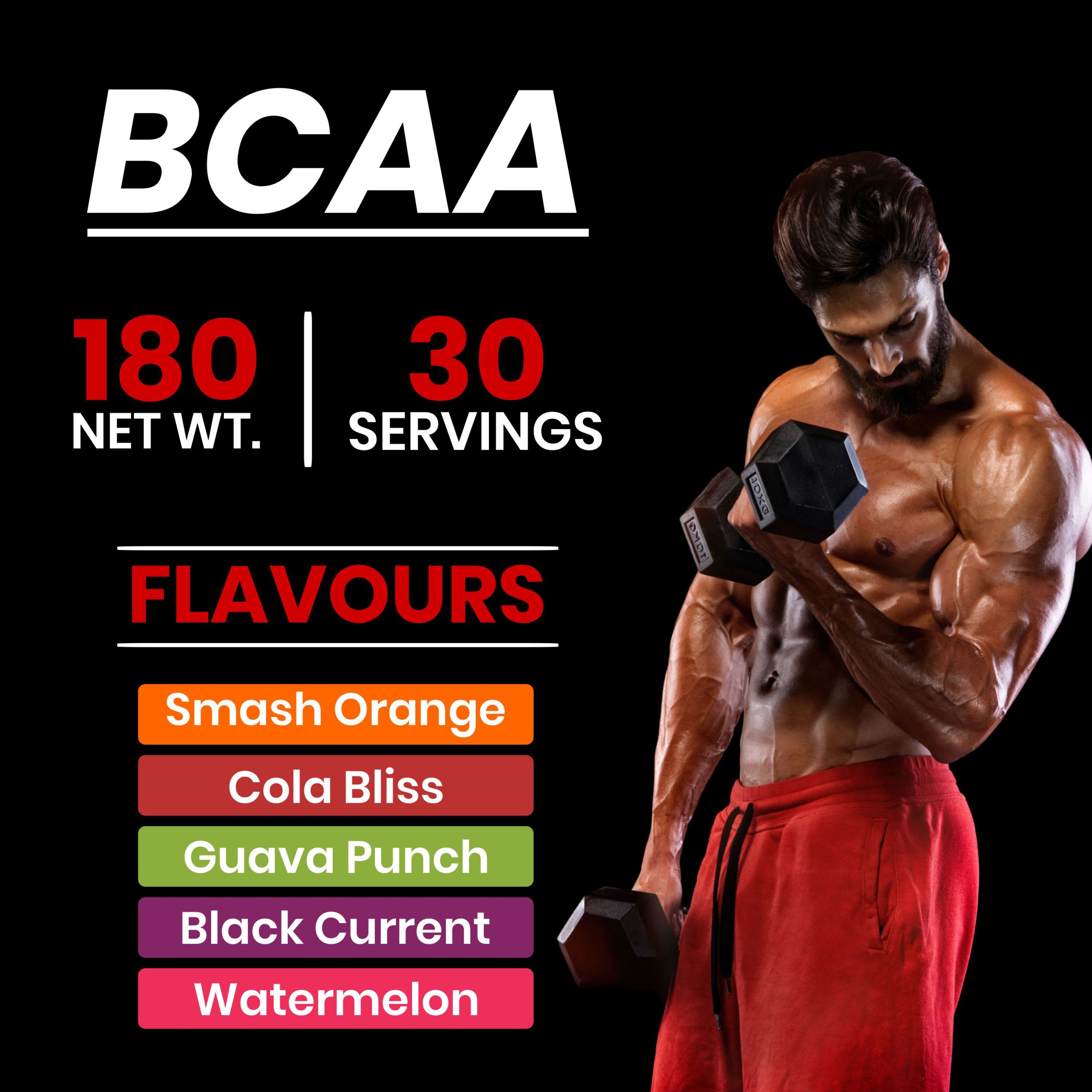 MuscleBlade BCAA 30 Servings - Image 2