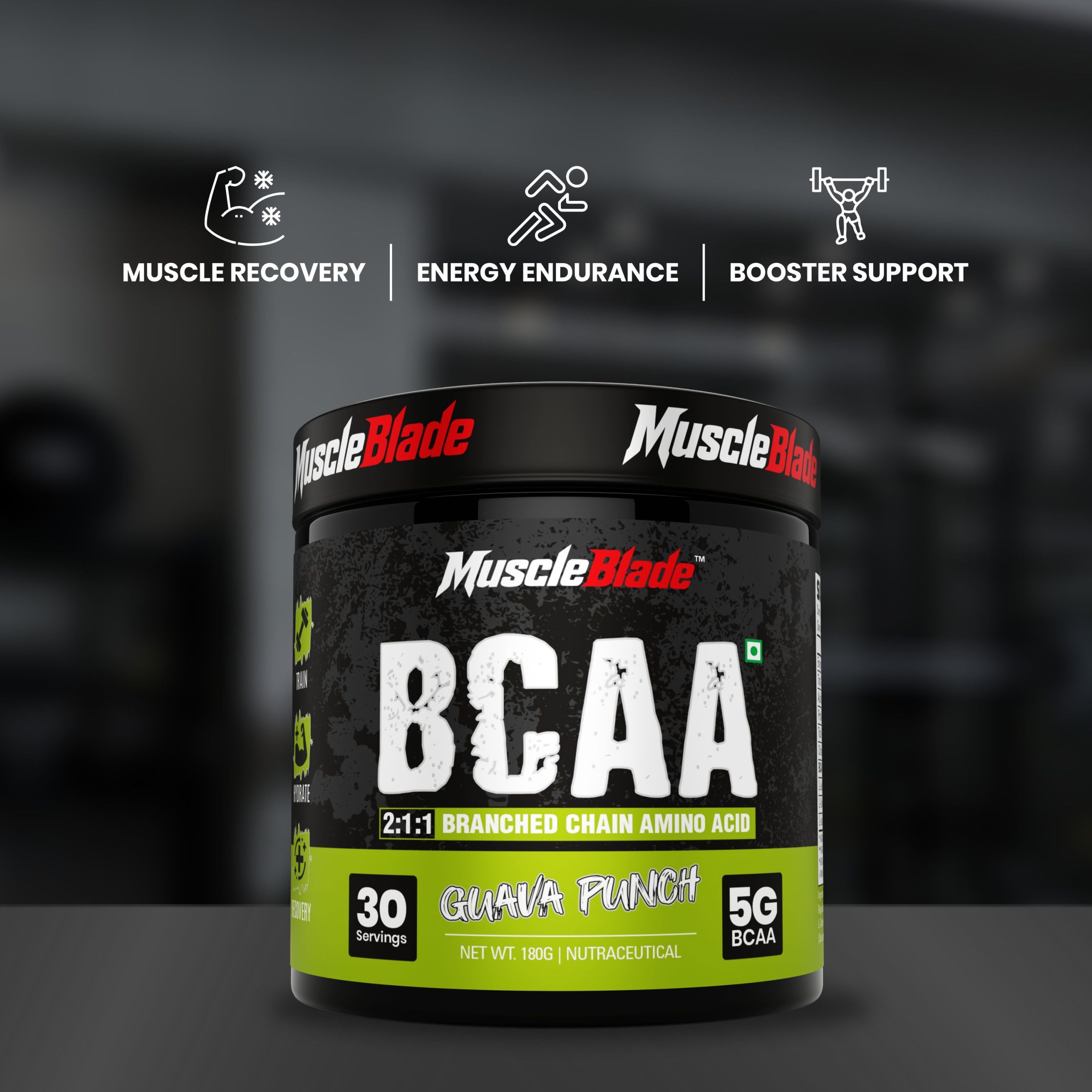 MuscleBlade BCAA 30 Servings - Image 3