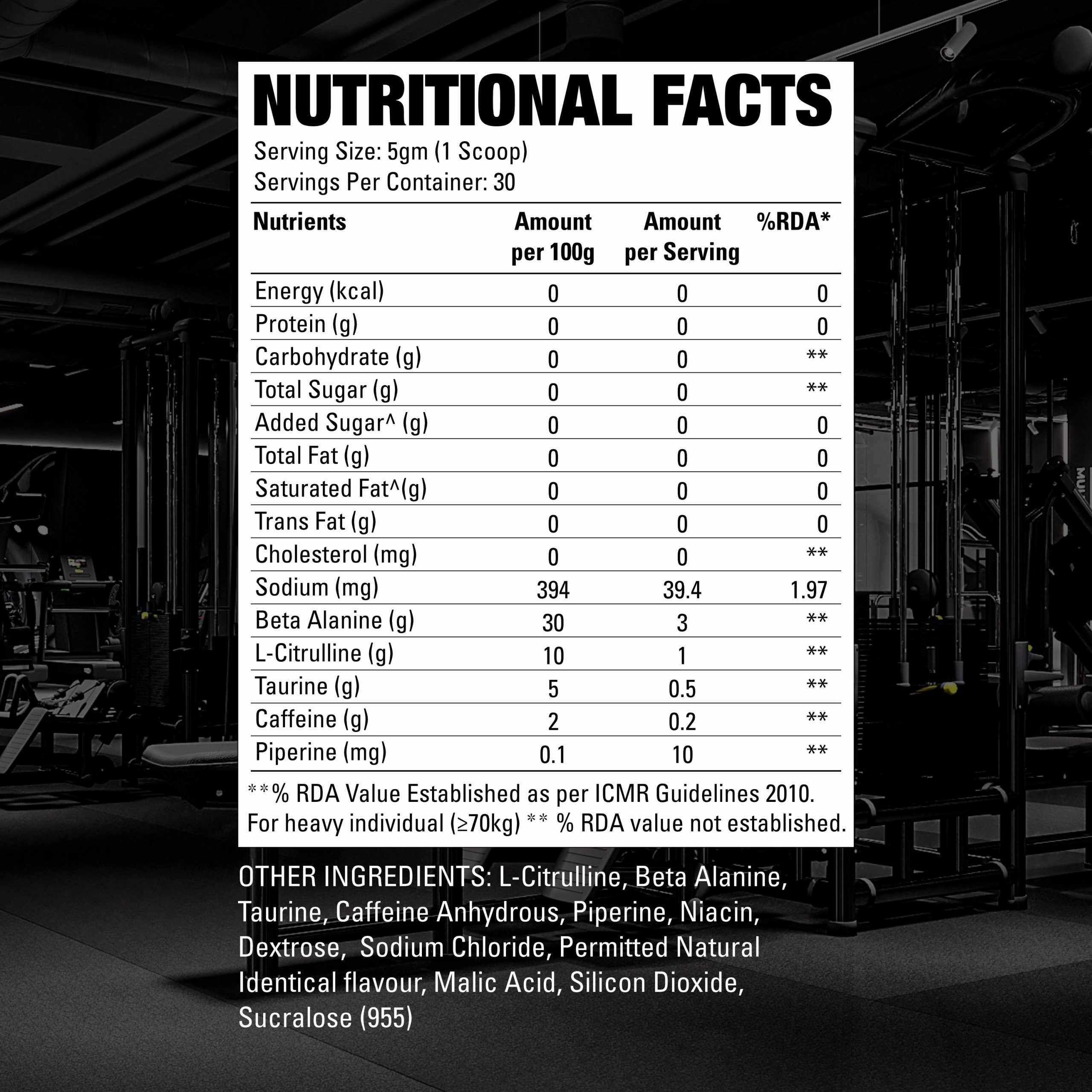 Muscle Blade Monkey Pre-Workout - Image 2