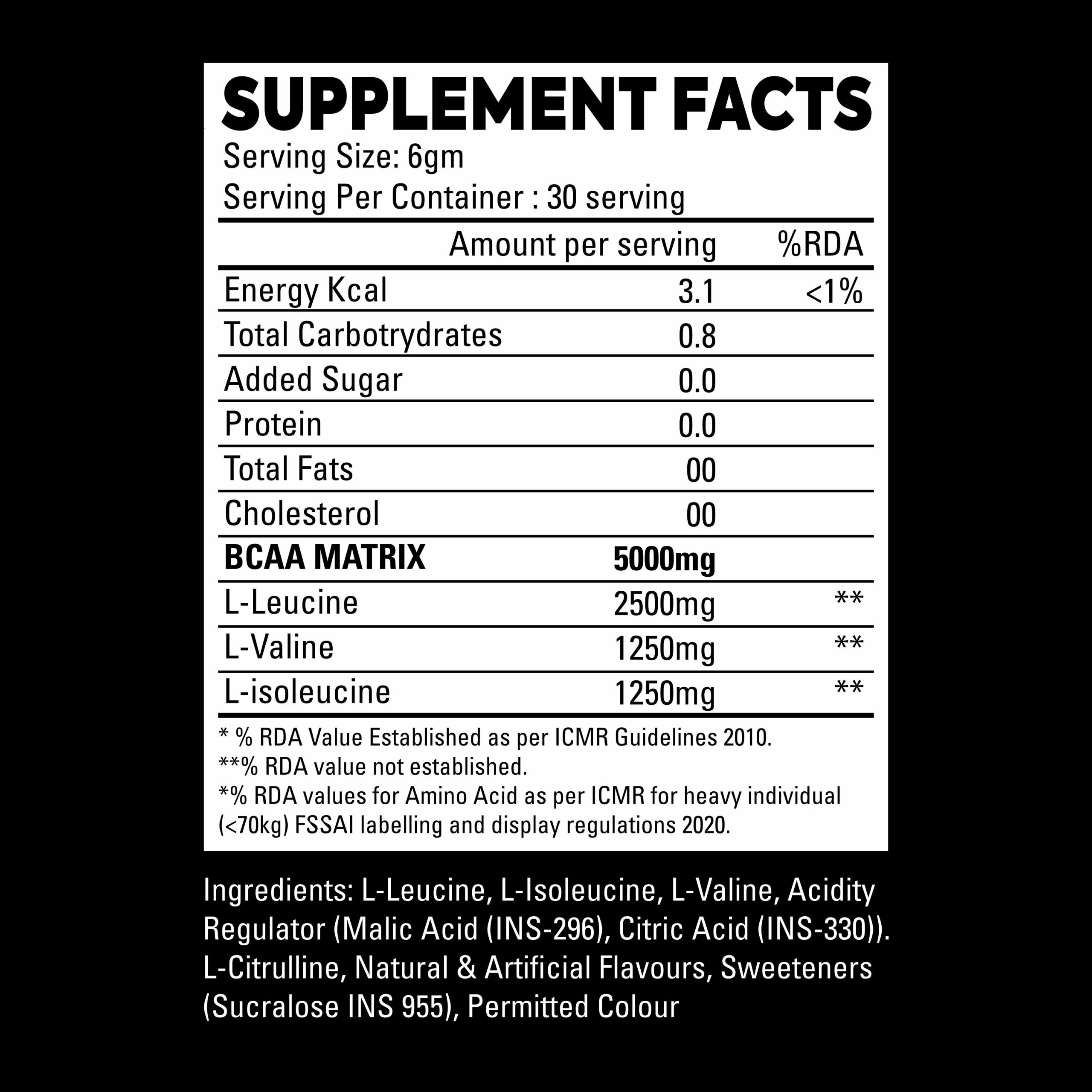 MuscleBlade BCAA 30 Servings - Image 12